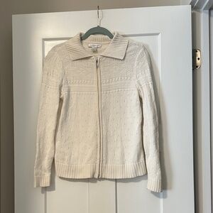 Christopher & Banks Cream Sweater